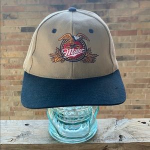 Vintage Miller Beer Baseball Cap One Size Snapback